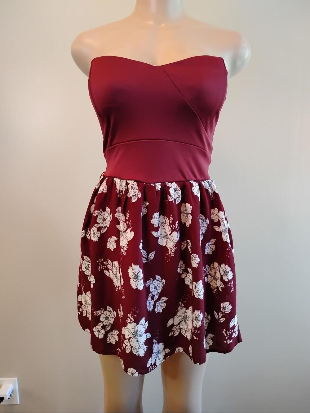 Strapless Mini Tube‎ Dress